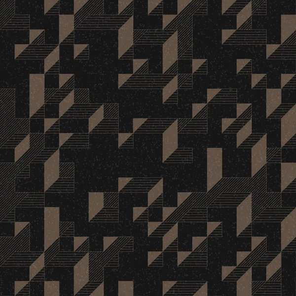 Edward Zajec 'in 1971' deki Il Cubo 'sunun uygulanması. Esasen 8 taştan oluşan bir Truchet fayans seti ve yerleştirme sanatı illüstrasyonu için kurallar