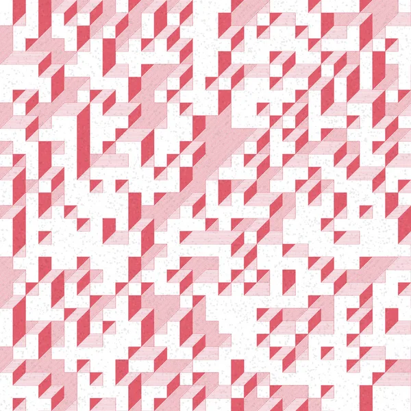 Edward Zajec 'in 1971' deki Il Cubo 'sunun uygulanması. Esasen 8 taştan oluşan bir Truchet fayans seti ve yerleştirme sanatı illüstrasyonu için kurallar