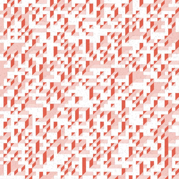 Edward Zajec 'in 1971' deki Il Cubo 'sunun uygulanması. Esasen 8 taştan oluşan bir Truchet fayans seti ve yerleştirme sanatı illüstrasyonu için kurallar