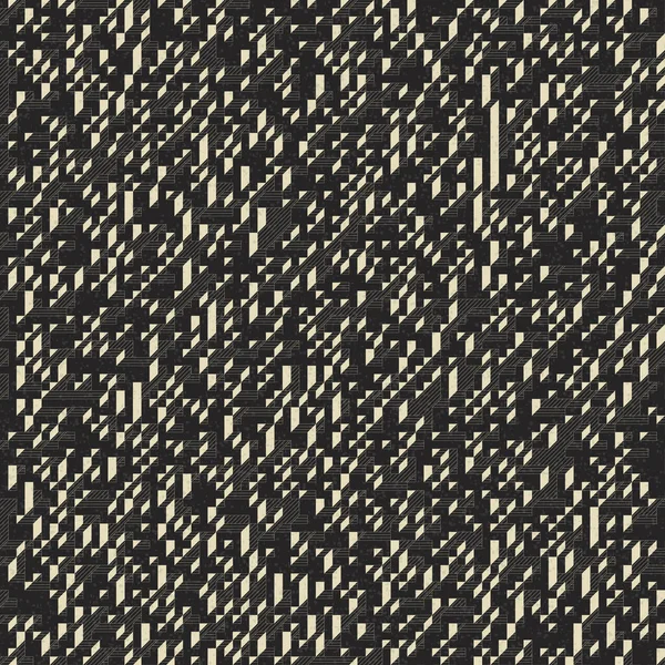 Edward Zajec 'in 1971' deki Il Cubo 'sunun uygulanması. Esasen 8 taştan oluşan bir Truchet fayans seti ve yerleştirme sanatı illüstrasyonu için kurallar