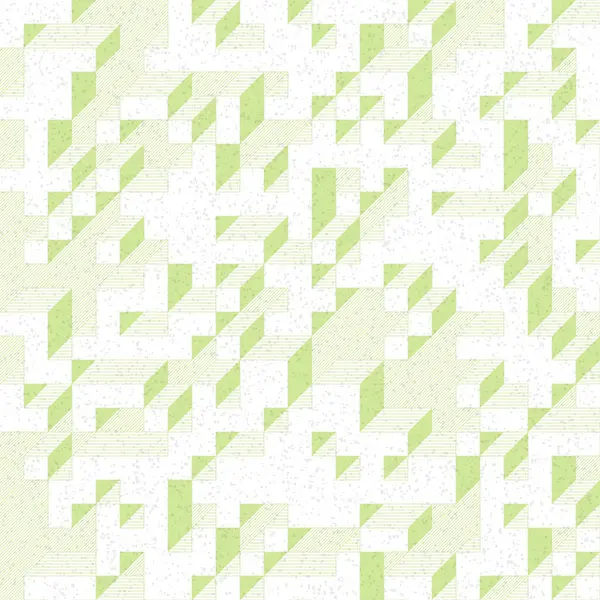 Edward Zajec 'in 1971' deki Il Cubo 'sunun uygulanması. Esasen 8 taştan oluşan bir Truchet fayans seti ve yerleştirme sanatı illüstrasyonu için kurallar