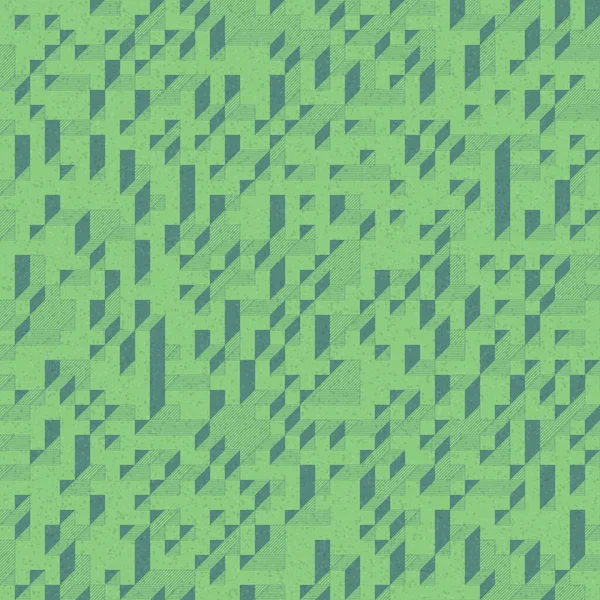 Edward Zajec 'in 1971' deki Il Cubo 'sunun uygulanması. Esasen 8 taştan oluşan bir Truchet fayans seti ve yerleştirme sanatı illüstrasyonu için kurallar