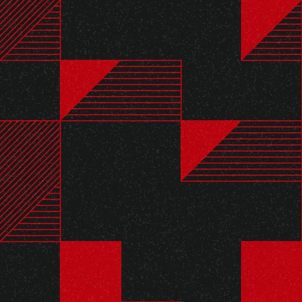 Edward Zajec 'in 1971' deki Il Cubo 'sunun uygulanması. Esasen 8 taştan oluşan bir Truchet fayans seti ve yerleştirme sanatı illüstrasyonu için kurallar