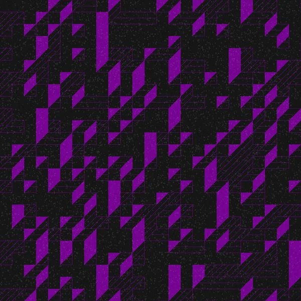 Edward Zajec 'in 1971' deki Il Cubo 'sunun uygulanması. Esasen 8 taştan oluşan bir Truchet fayans seti ve yerleştirme sanatı illüstrasyonu için kurallar