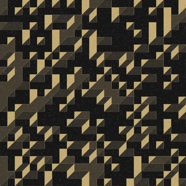 Edward Zajec 'in 1971' deki Il Cubo 'sunun uygulanması. Esasen 8 taştan oluşan bir Truchet fayans seti ve yerleştirme sanatı illüstrasyonu için kurallar