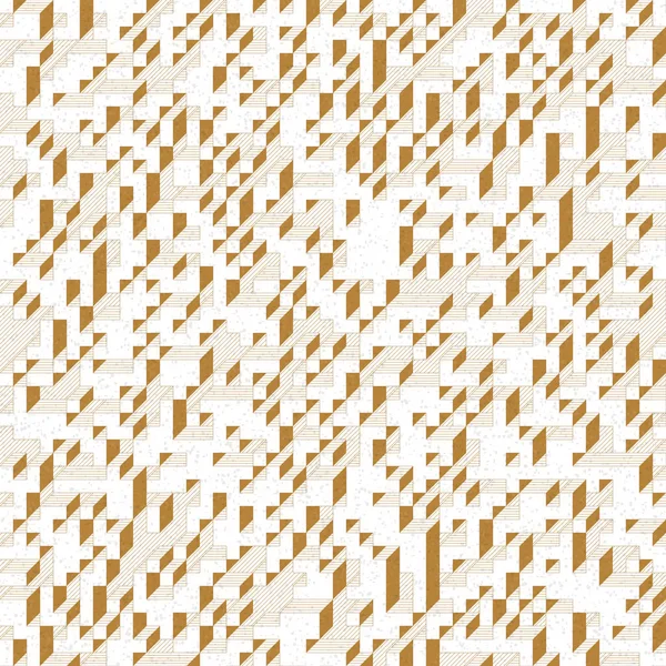 Edward Zajec 'in 1971' deki Il Cubo 'sunun uygulanması. Esasen 8 taştan oluşan bir Truchet fayans seti ve yerleştirme sanatı illüstrasyonu için kurallar