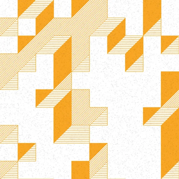 Edward Zajec 'in 1971' deki Il Cubo 'sunun uygulanması. Esasen 8 taştan oluşan bir Truchet fayans seti ve yerleştirme sanatı illüstrasyonu için kurallar