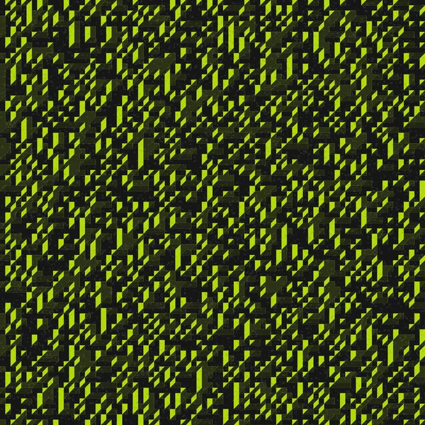 Edward Zajec 'in 1971' deki Il Cubo 'sunun uygulanması. Esasen 8 taştan oluşan bir Truchet fayans seti ve yerleştirme sanatı illüstrasyonu için kurallar