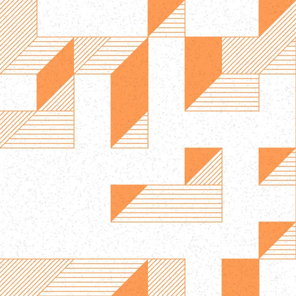 Edward Zajec 'in 1971' deki Il Cubo 'sunun uygulanması. Esasen 8 taştan oluşan bir Truchet fayans seti ve yerleştirme sanatı illüstrasyonu için kurallar