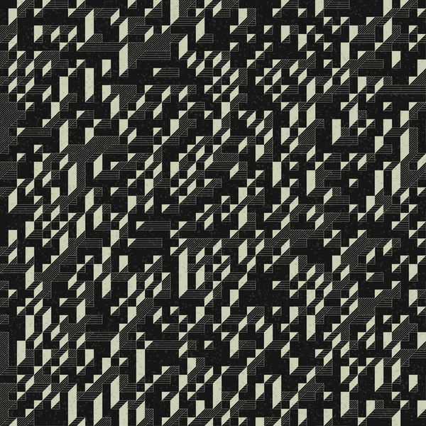 Edward Zajec 'in 1971' deki Il Cubo 'sunun uygulanması. Esasen 8 taştan oluşan bir Truchet fayans seti ve yerleştirme sanatı illüstrasyonu için kurallar