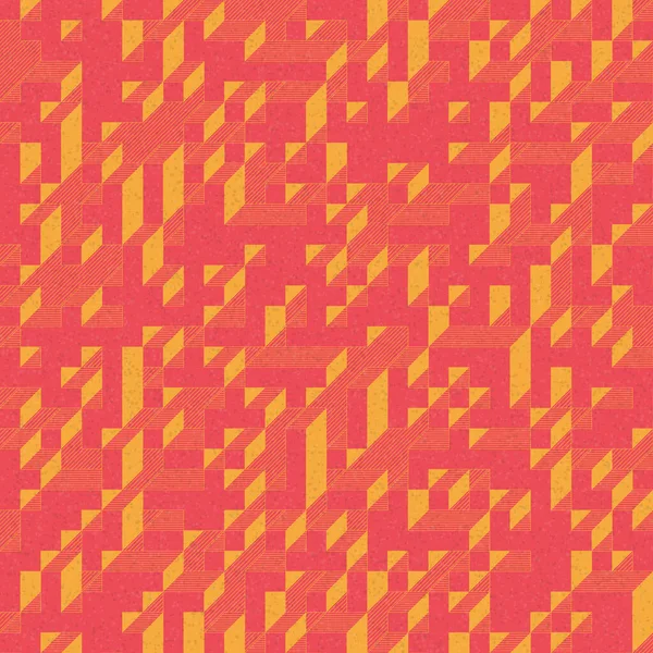 Edward Zajec 'in 1971' deki Il Cubo 'sunun uygulanması. Esasen 8 taştan oluşan bir Truchet fayans seti ve yerleştirme sanatı illüstrasyonu için kurallar