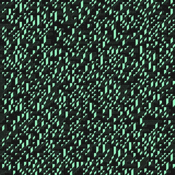 Edward Zajec 'in 1971' deki Il Cubo 'sunun uygulanması. Esasen 8 taştan oluşan bir Truchet fayans seti ve yerleştirme sanatı illüstrasyonu için kurallar