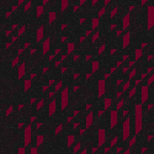 Edward Zajec 'in 1971' deki Il Cubo 'sunun uygulanması. Esasen 8 taştan oluşan bir Truchet fayans seti ve yerleştirme sanatı illüstrasyonu için kurallar