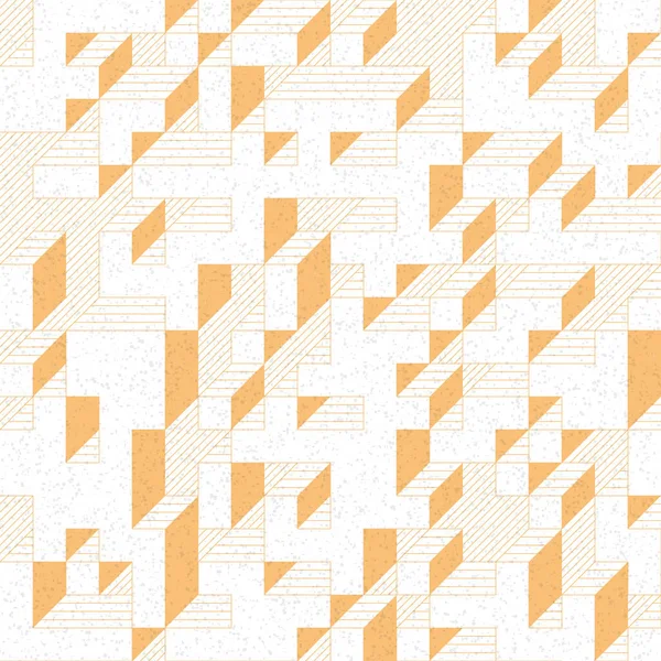 Edward Zajec 'in 1971' deki Il Cubo 'sunun uygulanması. Esasen 8 taştan oluşan bir Truchet fayans seti ve yerleştirme sanatı illüstrasyonu için kurallar