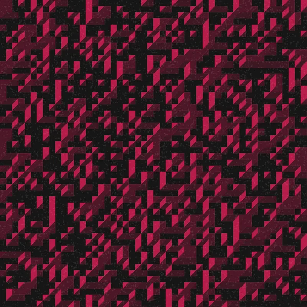 Edward Zajec 'in 1971' deki Il Cubo 'sunun uygulanması. Esasen 8 taştan oluşan bir Truchet fayans seti ve yerleştirme sanatı illüstrasyonu için kurallar