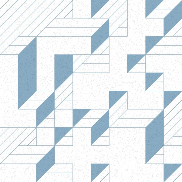 Edward Zajec 'in 1971' deki Il Cubo 'sunun uygulanması. Esasen 8 taştan oluşan bir Truchet fayans seti ve yerleştirme sanatı illüstrasyonu için kurallar