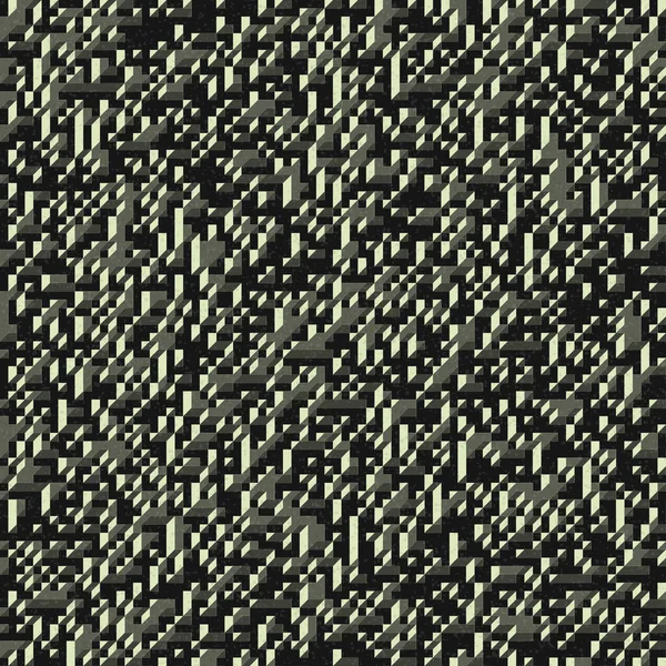 Edward Zajec 'in 1971' deki Il Cubo 'sunun uygulanması. Esasen 8 taştan oluşan bir Truchet fayans seti ve yerleştirme sanatı illüstrasyonu için kurallar