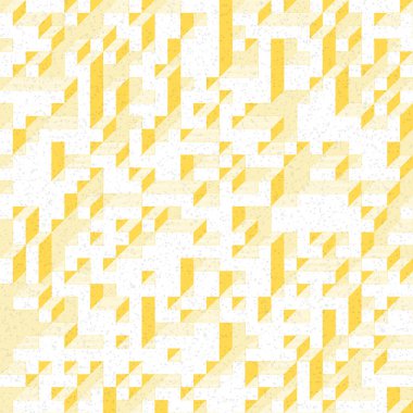 Edward Zajec 'in 1971' deki Il Cubo 'sunun uygulanması. Esasen 8 taştan oluşan bir Truchet fayans seti ve yerleştirme sanatı illüstrasyonu için kurallar