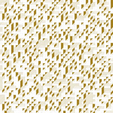 Edward Zajec 'in 1971' deki Il Cubo 'sunun uygulanması. Esasen 8 taştan oluşan bir Truchet fayans seti ve yerleştirme sanatı illüstrasyonu için kurallar