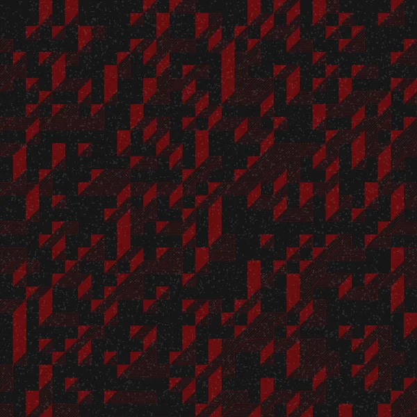 Edward Zajec 'in 1971' deki Il Cubo 'sunun uygulanması. Esasen 8 taştan oluşan bir Truchet fayans seti ve yerleştirme sanatı illüstrasyonu için kurallar