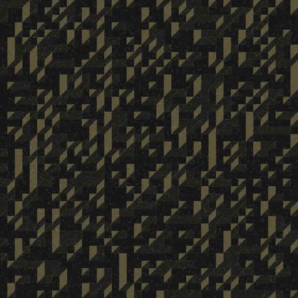 Edward Zajec 'in 1971' deki Il Cubo 'sunun uygulanması. Esasen 8 taştan oluşan bir Truchet fayans seti ve yerleştirme sanatı illüstrasyonu için kurallar