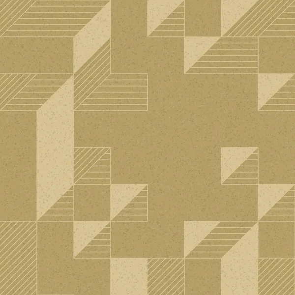 Edward Zajec 'in 1971' deki Il Cubo 'sunun uygulanması. Esasen 8 taştan oluşan bir Truchet fayans seti ve yerleştirme sanatı illüstrasyonu için kurallar