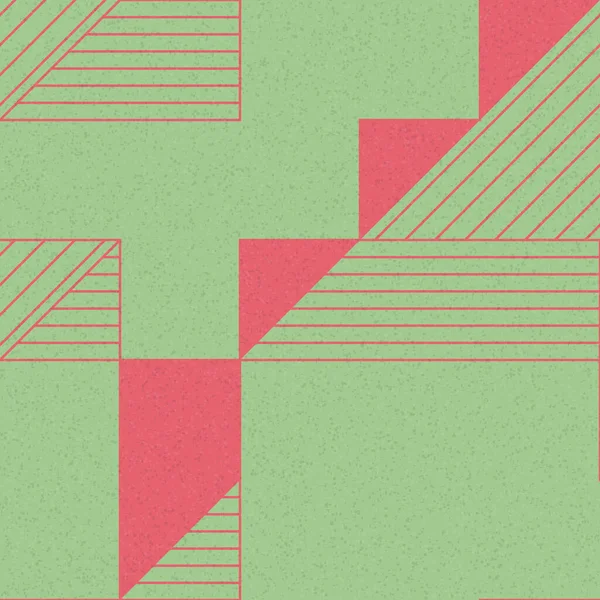 Edward Zajec 'in 1971' deki Il Cubo 'sunun uygulanması. Esasen 8 taştan oluşan bir Truchet fayans seti ve yerleştirme sanatı illüstrasyonu için kurallar