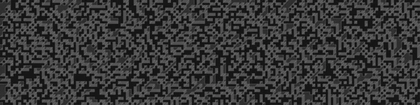 Edward Zajec 'in 1971' deki Il Cubo 'sunun uygulanması. Esasen 8 taştan oluşan bir Truchet fayans seti ve yerleştirme sanatı illüstrasyonu için kurallar