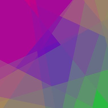 Soyut hesaplama rengi Polygones arkaplan çizimi