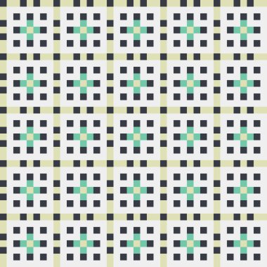 Soyut çapraz desenli üretken hesaplama sanatı çizimi