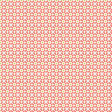 Soyut çapraz desenli üretken hesaplama sanatı çizimi