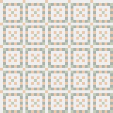 Soyut çapraz desenli üretken hesaplama sanatı çizimi