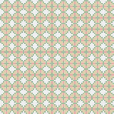 Soyut çapraz desenli üretken hesaplama sanatı çizimi