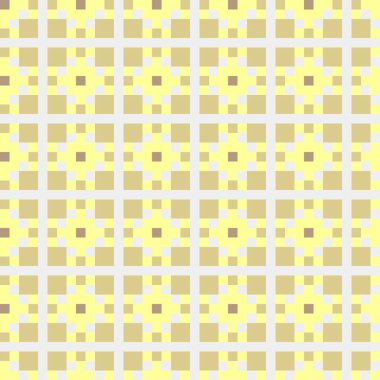 Soyut çapraz desenli üretken hesaplama sanatı çizimi