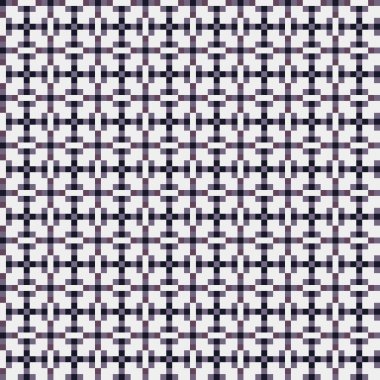 Soyut çapraz desenli üretken hesaplama sanatı çizimi