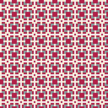 Soyut çapraz desenli üretken hesaplama sanatı çizimi