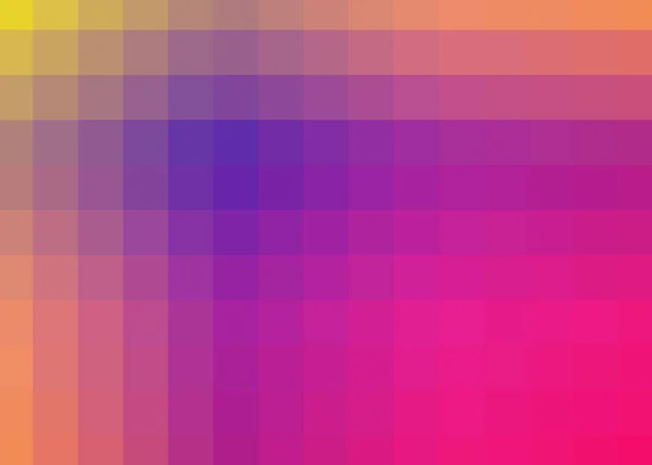 Abstrakte Farbe Low Polygone Generative Art Hintergrundillustration — Stockvektor