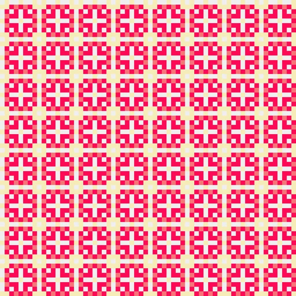 Soyut çapraz desenli üretken hesaplama sanatı çizimi