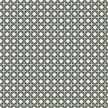 Soyut çapraz desenli üretken hesaplama sanatı çizimi