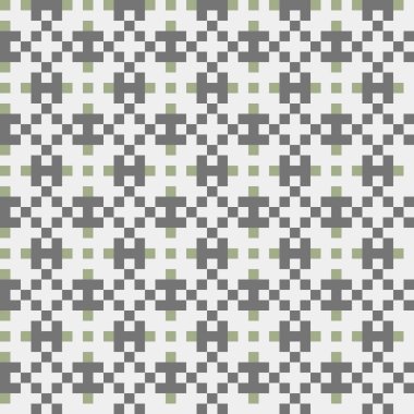 Soyut çapraz desenli üretken hesaplama sanatı çizimi