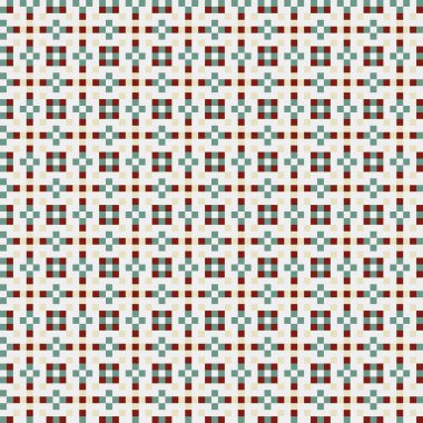 Soyut çapraz desenli üretken hesaplama sanatı çizimi