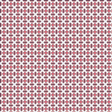 Soyut çapraz desenli üretken hesaplama sanatı çizimi