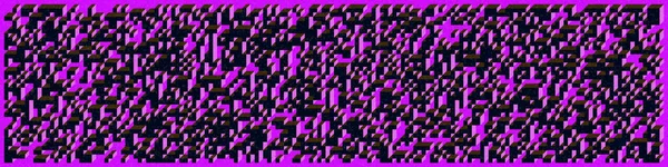 Edward Zajec 'in 1971' deki Il Cubo 'sunun uygulanması. Esasen 8 taştan oluşan bir Truchet fayans seti ve yerleştirme sanatı illüstrasyonu için kurallar