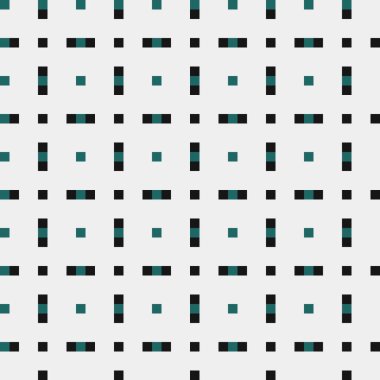 Soyut çapraz desenli üretken hesaplama sanatı çizimi