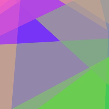 Soyut hesaplama rengi Polygones arkaplan çizimi