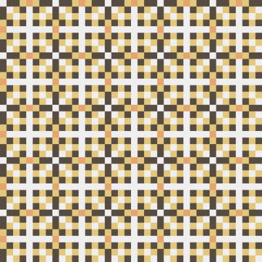 Soyut çapraz desenli üretken hesaplama sanatı çizimi