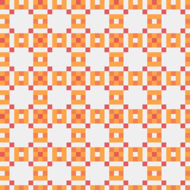 Soyut çapraz desenli üretken hesaplama sanatı çizimi