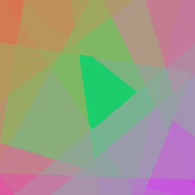 Soyut hesaplama rengi Polygones arkaplan çizimi