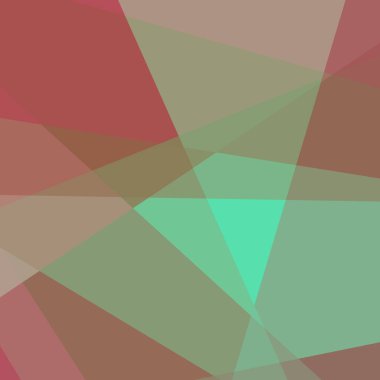 Soyut hesaplama rengi Polygones arkaplan çizimi