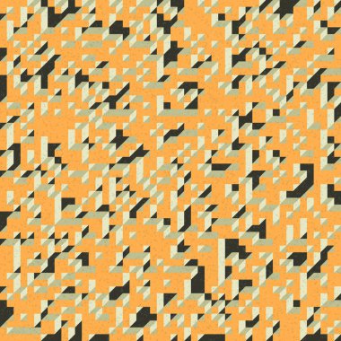 Edward Zajec 'in 1971' deki Il Cubo 'sunun uygulanması. Esasen 8 taştan oluşan bir Truchet fayans seti ve yerleştirme sanatı illüstrasyonu için kurallar